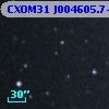 CXOM31 J004605.7+414304