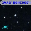 2MASS J00452037+4212387