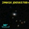 2MASX J00565788+4302540