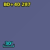 BD+40   287