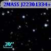 2MASS J22301334+6131405