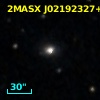 2MASX J02192327+3639307