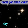 NVSS J022530+362700