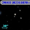 2MASS J02311070+3704070