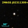 2MASS J02311309+3726397