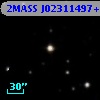 2MASS J02311497+3702108