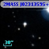 2MASS J02313595+3726228