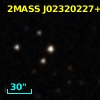 2MASS J02320227+3706436