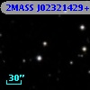 2MASS J02321429+3701278