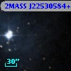 2MASS J22530584+6208464