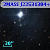 2MASS J22531304+6208102