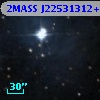 2MASS J22531312+6208195