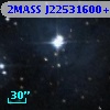 2MASS J22531600+6208264