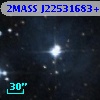 2MASS J22531683+6208497