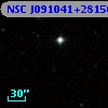 NSC J091041+281505