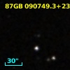 87GB 090749.3+230049