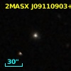 2MASX J09110903+2234495