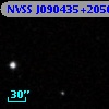 NVSS J090435+205618