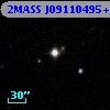 2MASS J09110495+1744380
