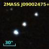 2MASS J09002475+1644483