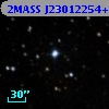 2MASS J23012254+6248535