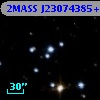 2MASS J23074385+6224010