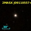 2MASX J09110557+0920581