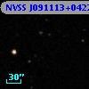 NVSS J091113+042232