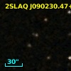 2SLAQ J090230.47+003615.8