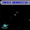 2MASS J09085518-0203346