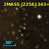 2MASS J22561343+6236452