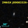 2MASX J09083326-0915340