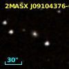 2MASX J09104376-0925424