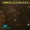 2MASS J22562551+6235517