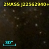 2MASS J22562940+6235328