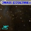 2MASS J22562986+6235474