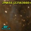 2MASS J22563660+6236064