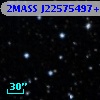 2MASS J22575497+6319583