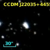CCDM J22035+4455A