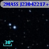 2MASS J23042217+6322223