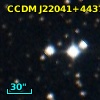 CCDM J22041+4437B