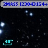 2MASS J23043154+6321353