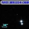 NVSS J091154+360819