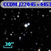 CCDM J22045+4453A