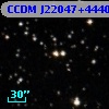 CCDM J22047+4440A