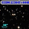 CCDM J22047+4440B