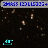 2MASS J23115325+6142501