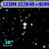 CCDM J22048+4508A