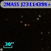 2MASS J23114398+6139538