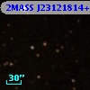 2MASS J23121814+6137328